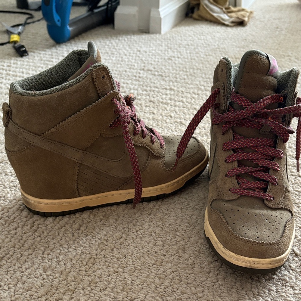 Nike dunk sky high Wedge sneakers